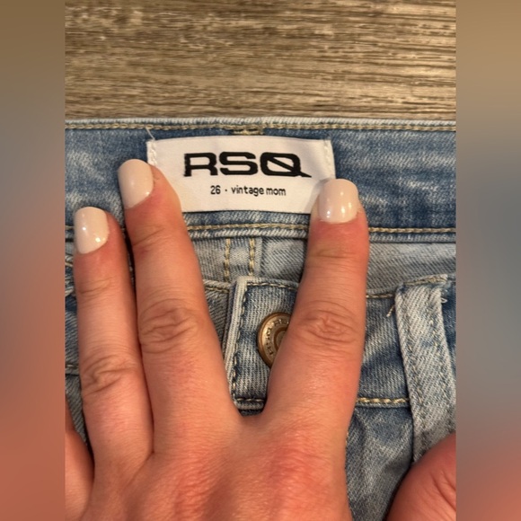 RSQ Distressed Light Blue Jeans - Picture 3 of 3